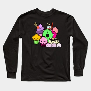 Foodies Friends Long Sleeve T-Shirt